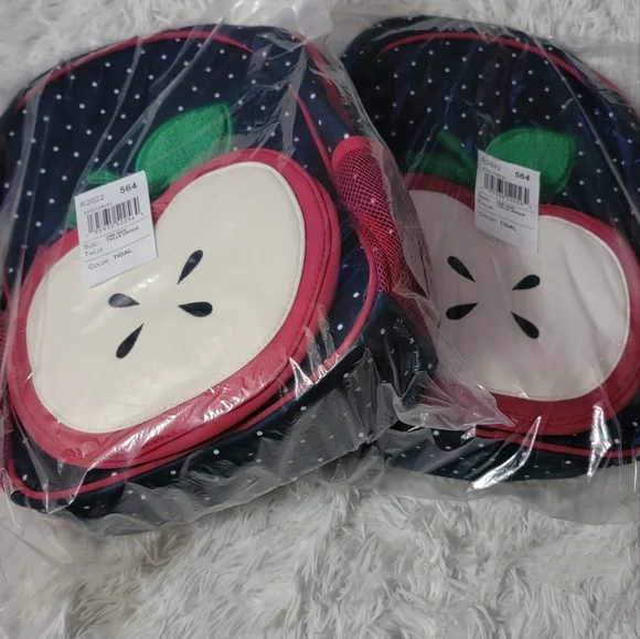 Gymboree Teachers Favorite Apple Theme backpack. School bookbag